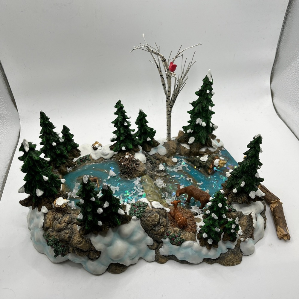 Dept 56 Millcreek pond #52651 Retired Winter Village